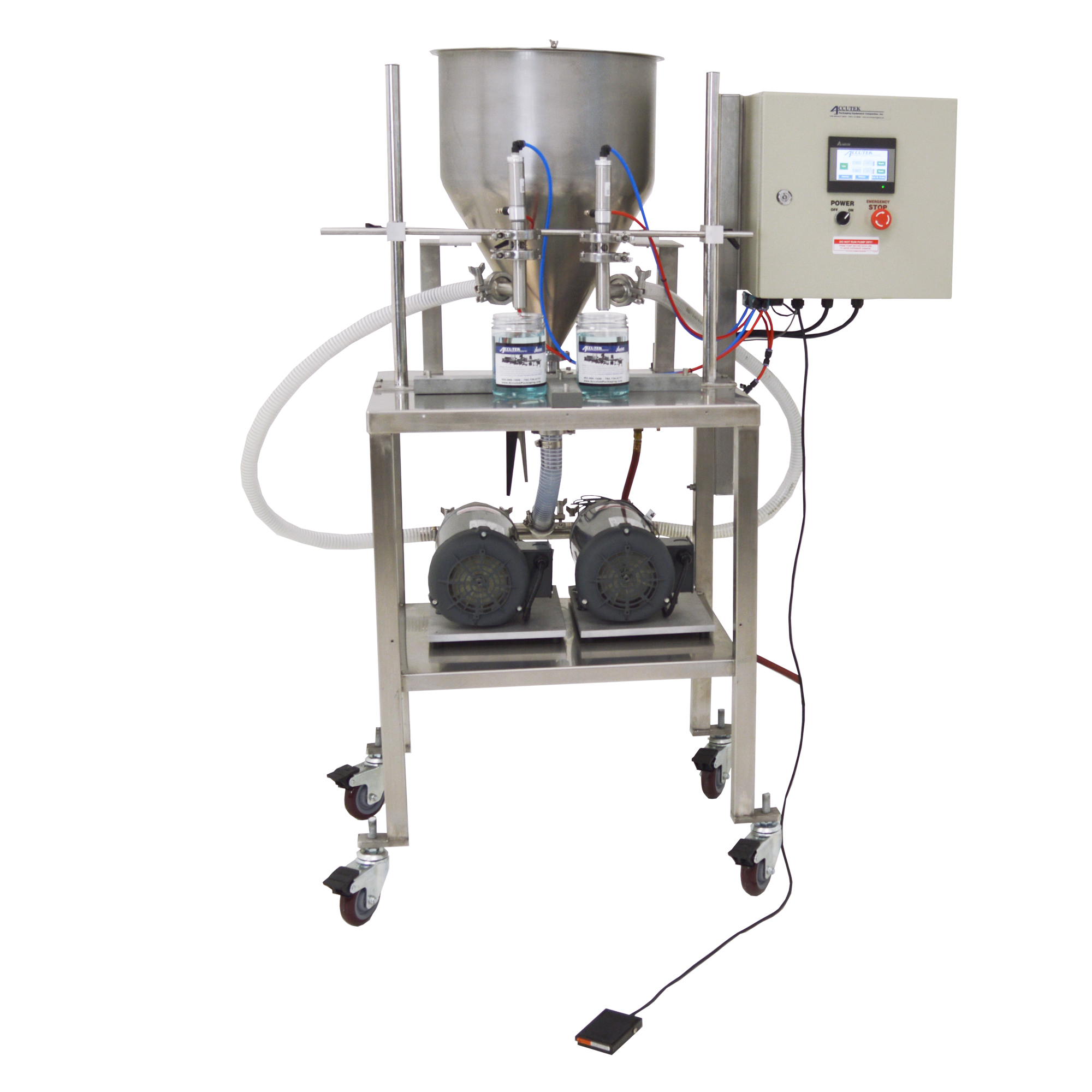 SAPD-2 Positive Displacement Filling Machine